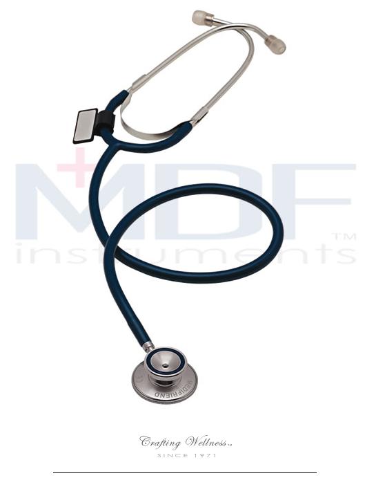 Dual Head Stethoscope with Diaphragm and Bell